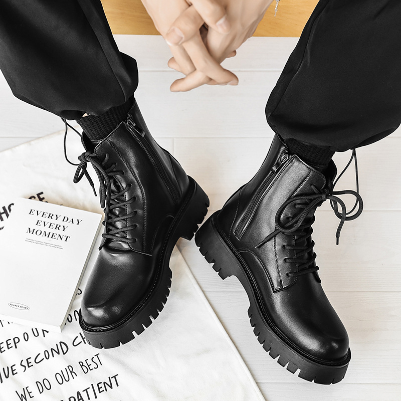 2025 Trend Men Boots Sneakers  - Street Fashion Men 2025 评论和价格