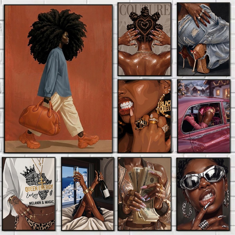 Afro Street Queen Hip-hop Blac - Queen Street Fashion 评论和价格