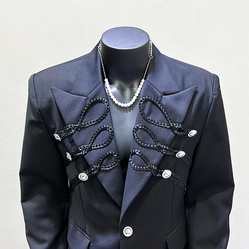 Men's Vintage Court with Braid - Fashion Street Night 评论和价格